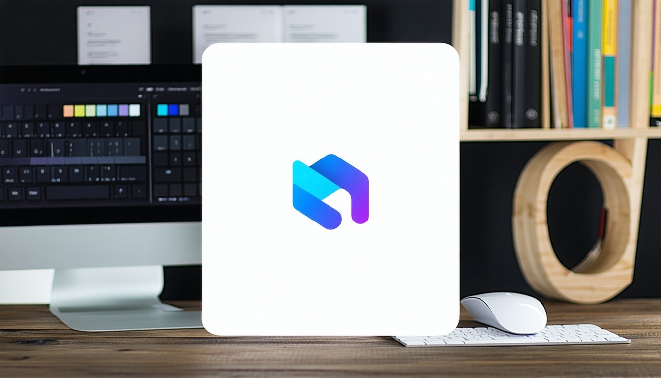 Logo of a creative agency with a streamlined QBO account